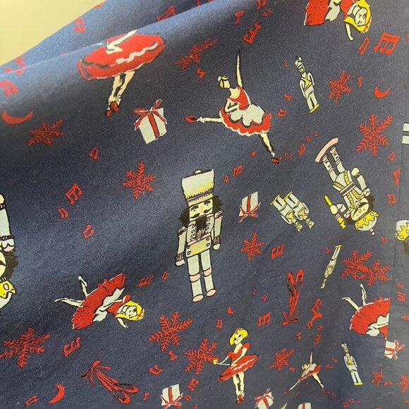 Modcloth Retro Nutcracker Dress Size 1X Holiday Pin Up Soldier Blue Holiday - Picture 4 of 8